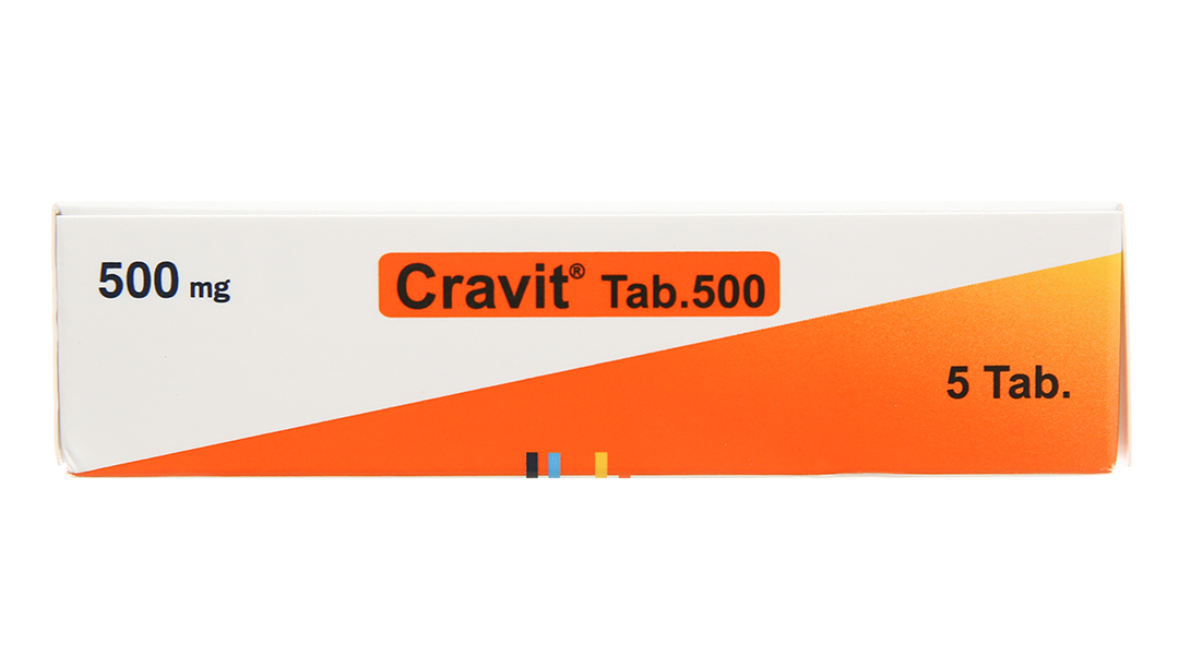 Cravit Tab.500 trị nhiễm khuẩn