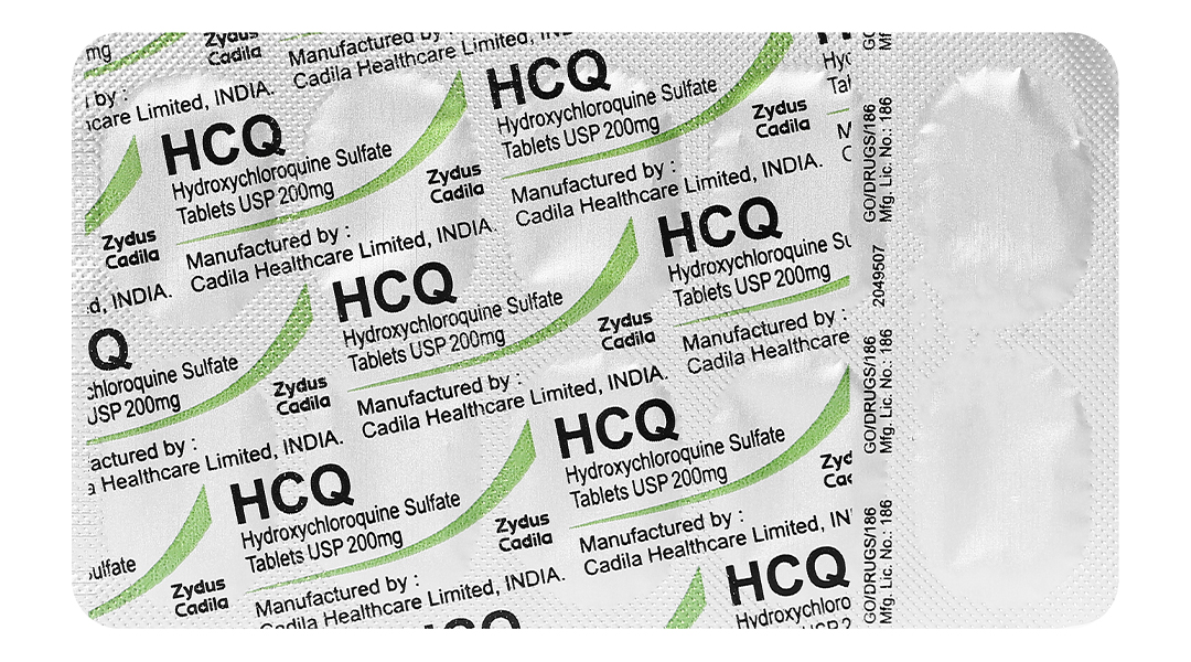 HCQ 200mg trị sốt rét cấp, lupus ban đỏ và viêm khớp dạng thấp