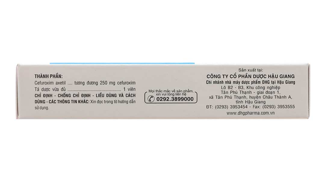 Haginat 250mg trị nhiễm khuẩn đường hô hấp