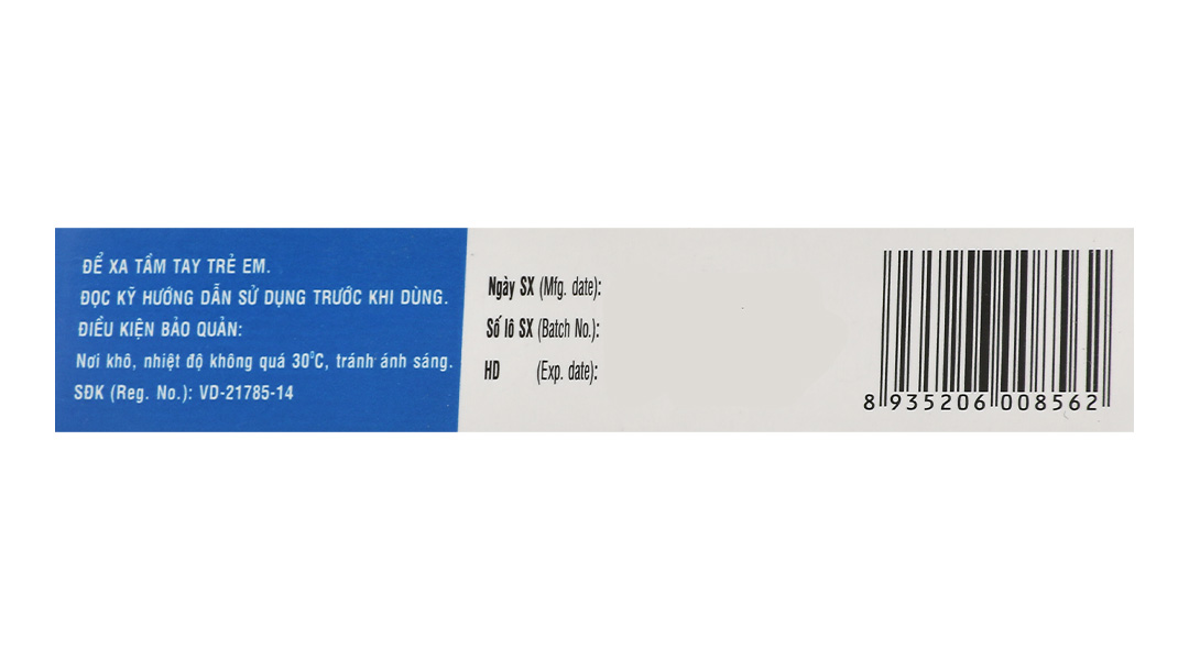 Rovas 3M 3M.IU trị nhiễm khuẩn đường hô hấp, da, sinh dục
