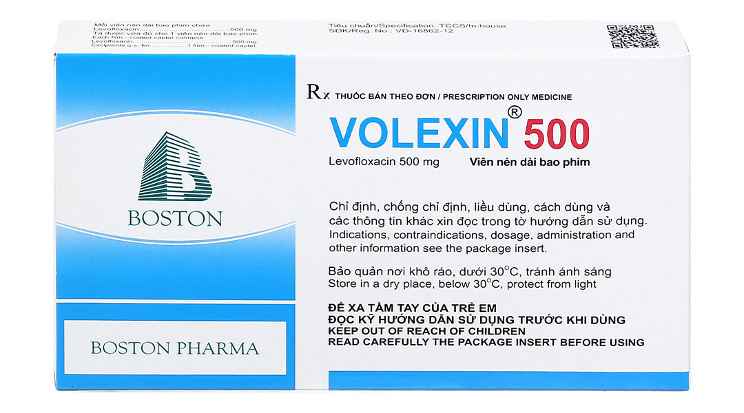 Volexin 500 trị nhiễm khuẩn