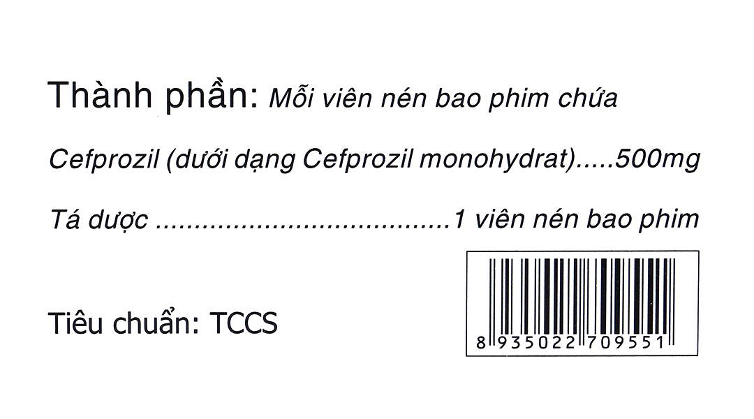 Brodicef 500 trị nhiễm khuẩn