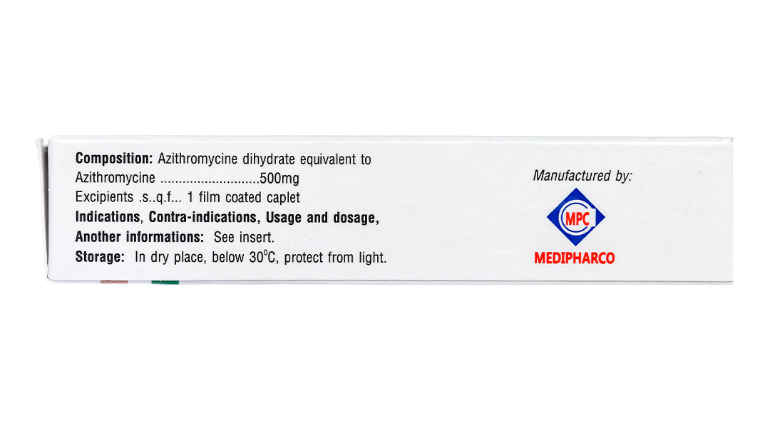 Azibiotic 500 trị nhiễm khuẩn