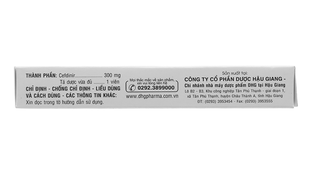 Haginir 300 điều trị nhiễm khuẩn nhẹ đến trung bình