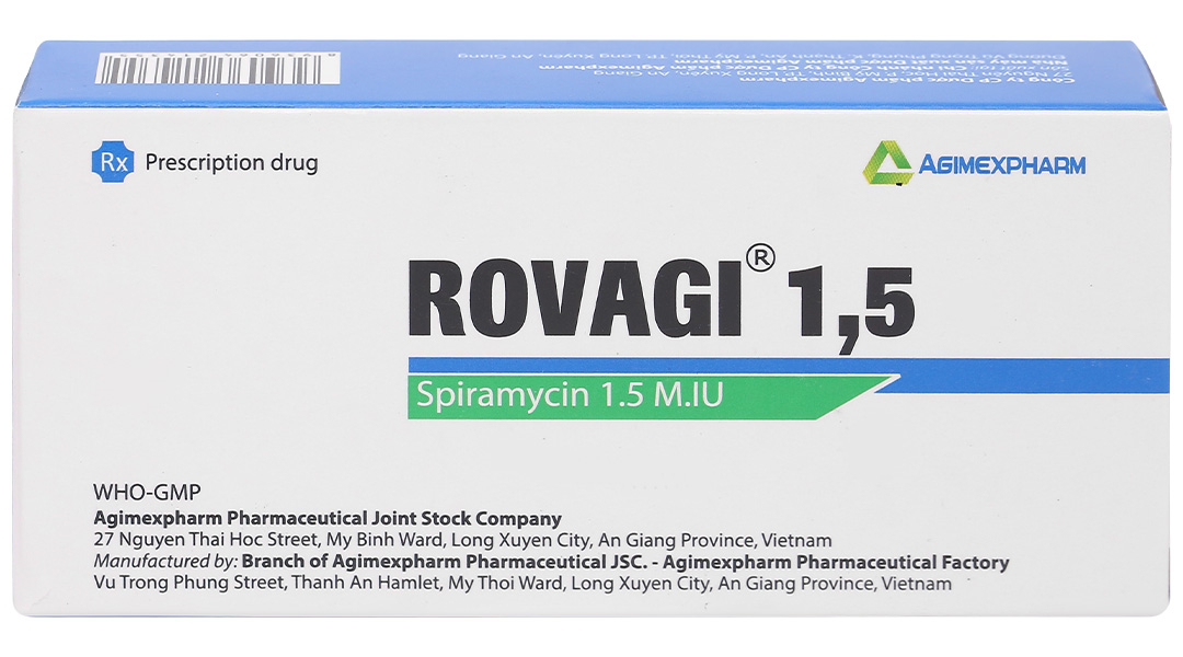 Rovagi 1,5 trị nhiễm khuẩn