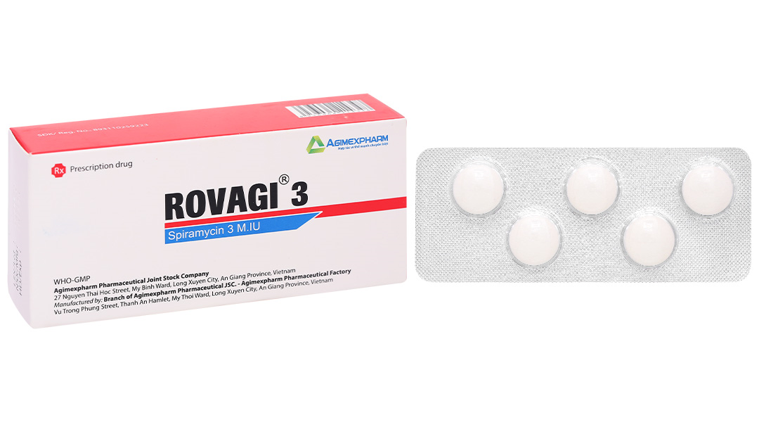Rovagi 3 trị nhiễm khuẩn