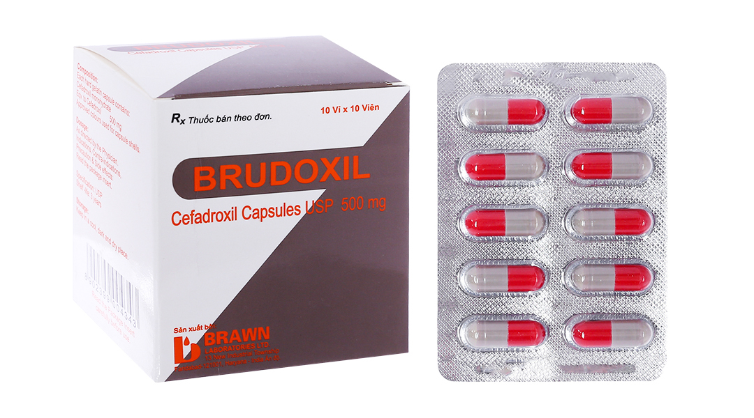 Brudoxil 500mg trị nhiễm khuẩn đường tiết niệu