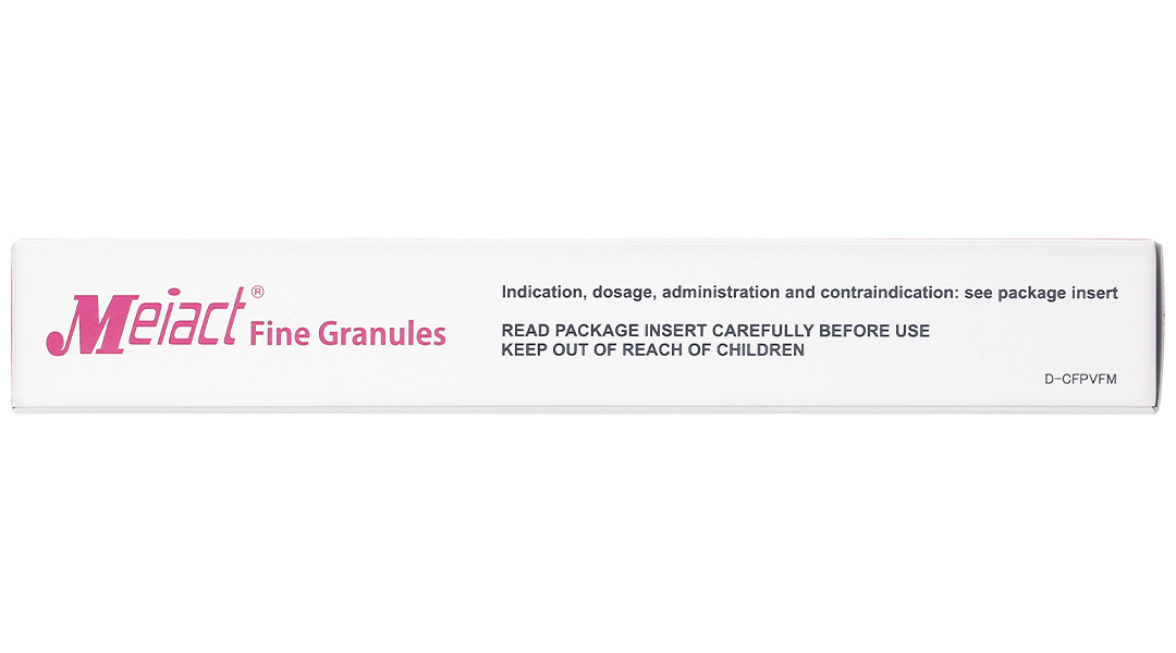 Thuốc bột Meiact Fine Granules 50mg trị nhiễm khuẩn