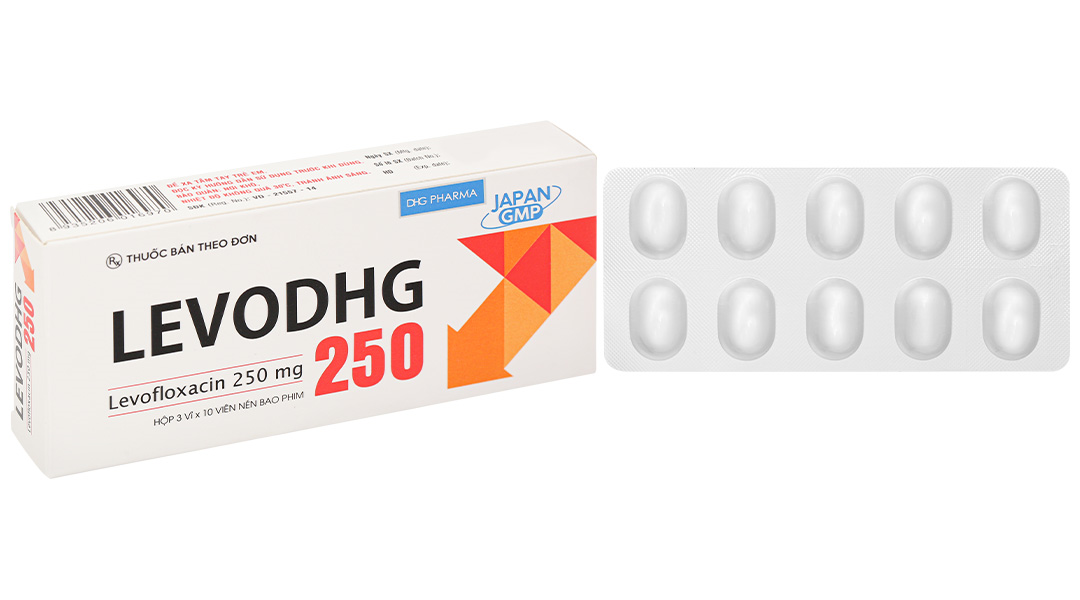 LevoDHG 250 trị nhiễm khuẩn