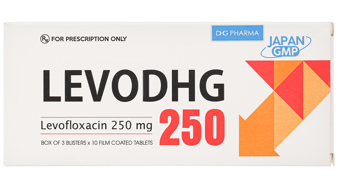 LevoDHG 250 trị nhiễm khuẩn