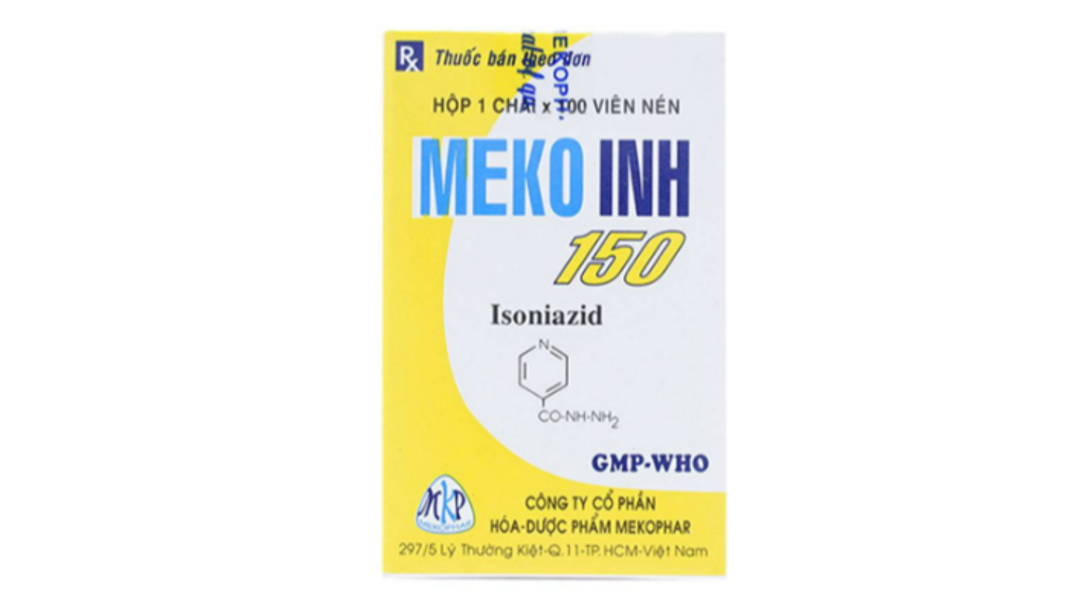Meko Inh 150mg phòng và trị lao phổi, lao ngoài phổi