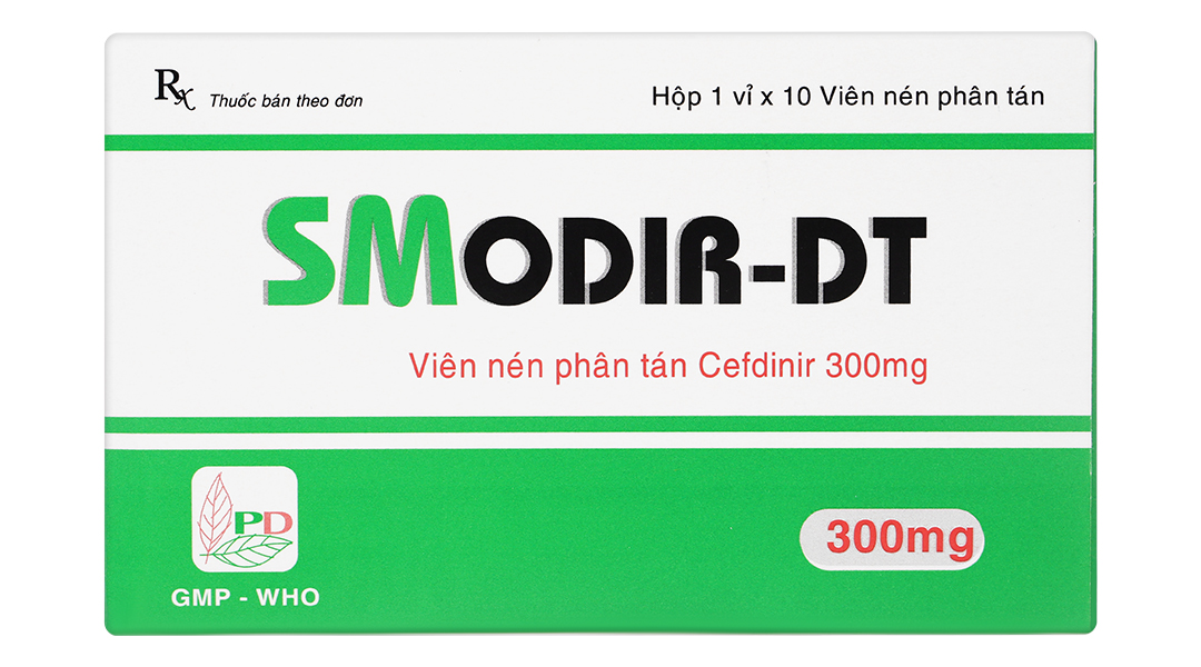 Smodir - DT 300mg trị nhiễm khuẩn