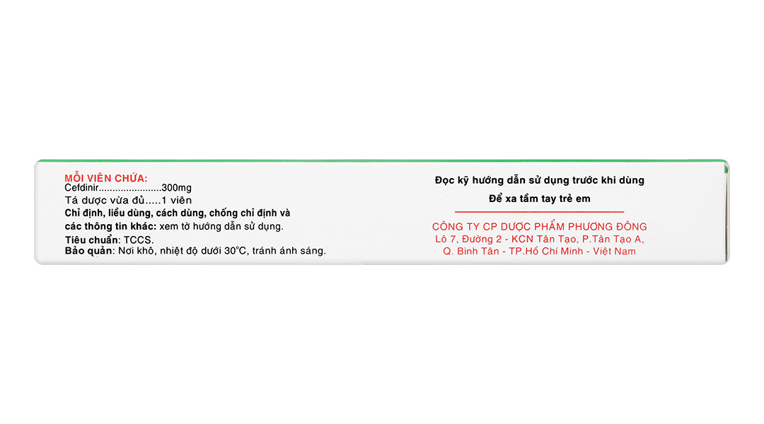 Smodir - DT 300mg trị nhiễm khuẩn