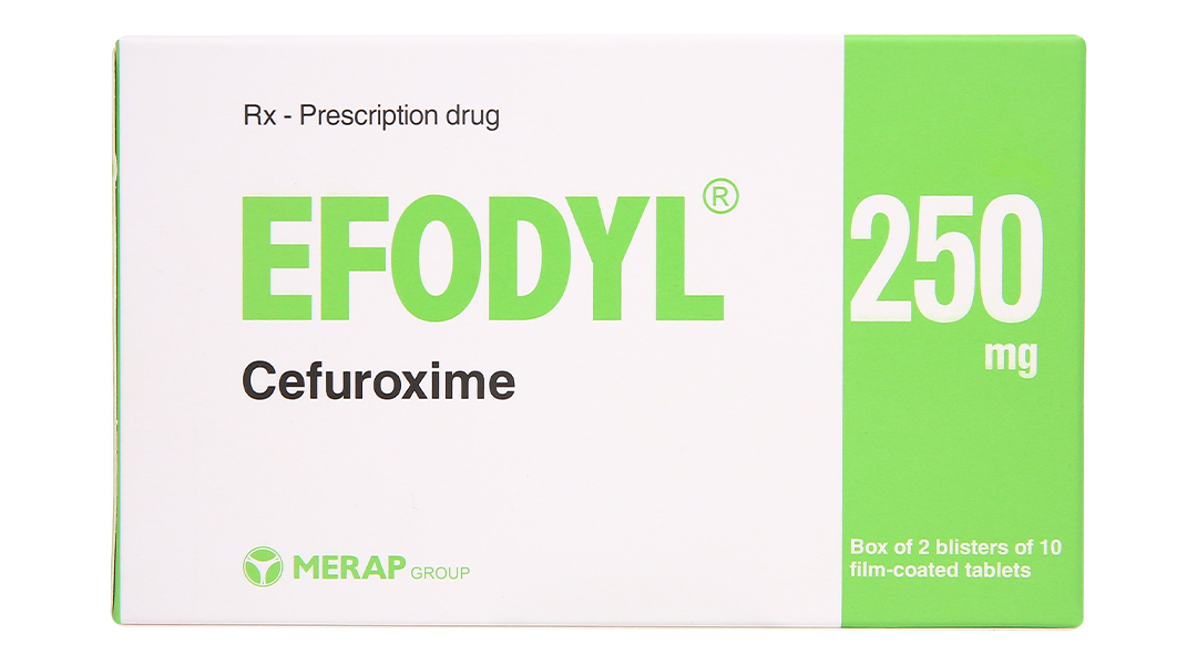 Efodyl 250mg điều trị nhiễm khuẩn