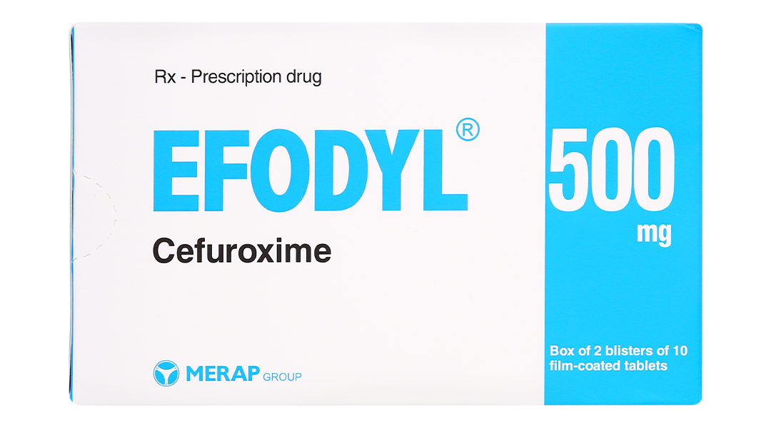 Efodyl 500mg trị nhiễm khuẩn