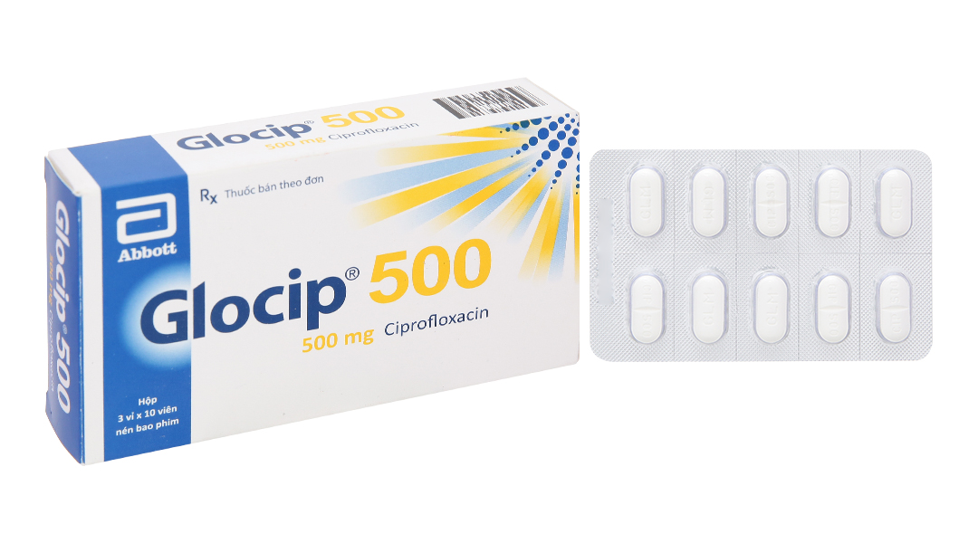 Glocip 500 trị nhiễm khuẩn