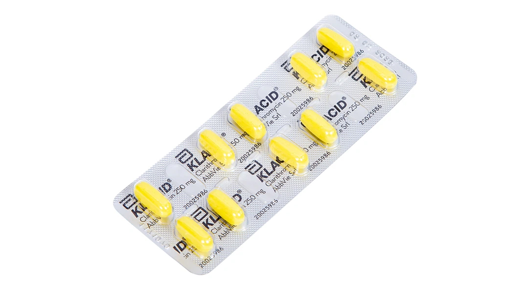 Klacid 250mg trị viêm amidan, viêm tai giữa