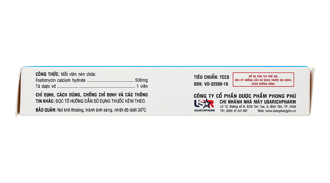 Usarmicin 500 trị nhiễm khuẩn tiết niệu