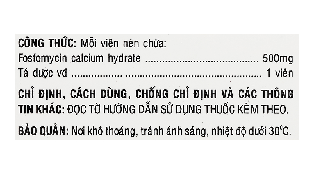 Usarmicin 500 trị nhiễm khuẩn tiết niệu