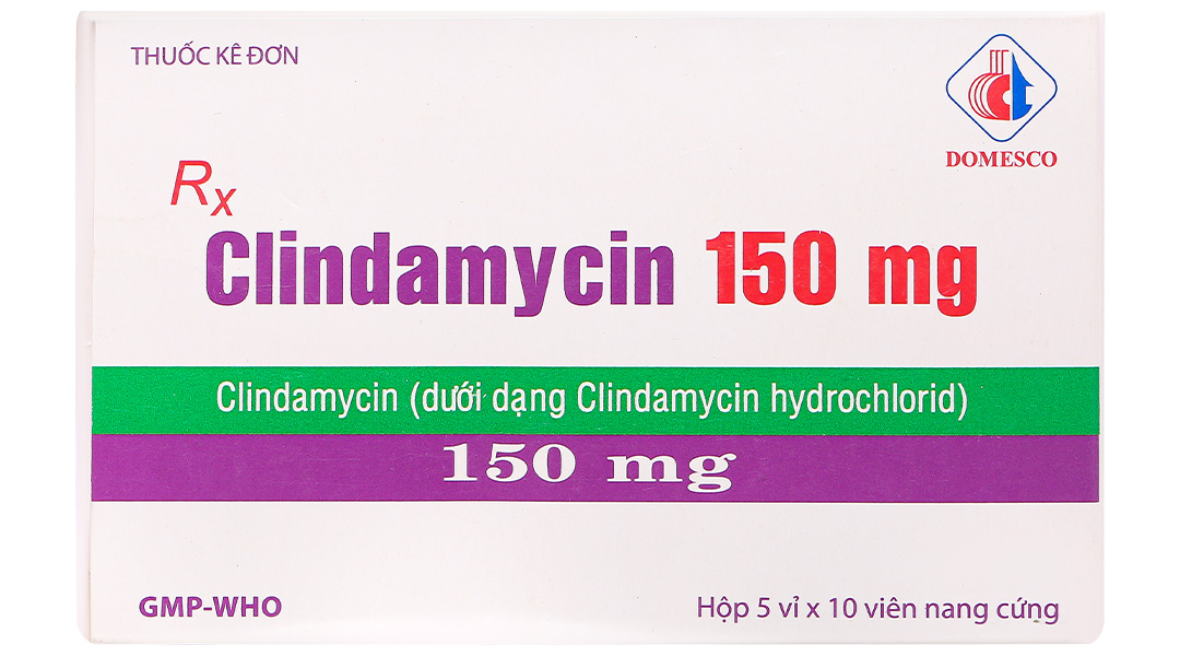 Clindamycin 150mg điều trị nhiễm khuẩn