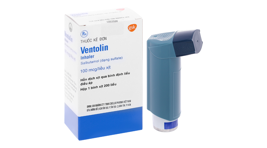 Thông tin về thuốc biệt dược Ventolin