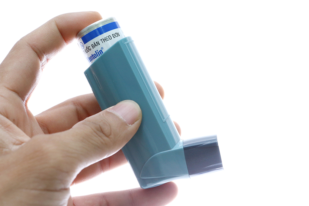 Hỗn dịch xịt Ventolin Inhaler 100mcg/liều trị hen suyễn