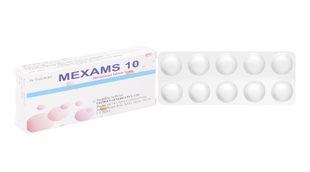 Mexams 10 trị hen suyễn