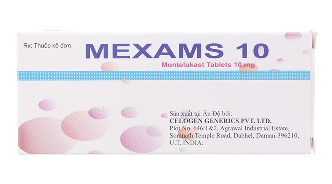 Mexams 10 trị hen suyễn