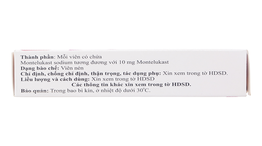 Mexams 10 trị hen suyễn