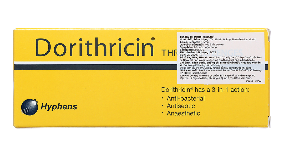 Dorithricin Thuốc: Giải Pháp Hàng Đầu Cho Viêm Họng Và Viêm Miệng