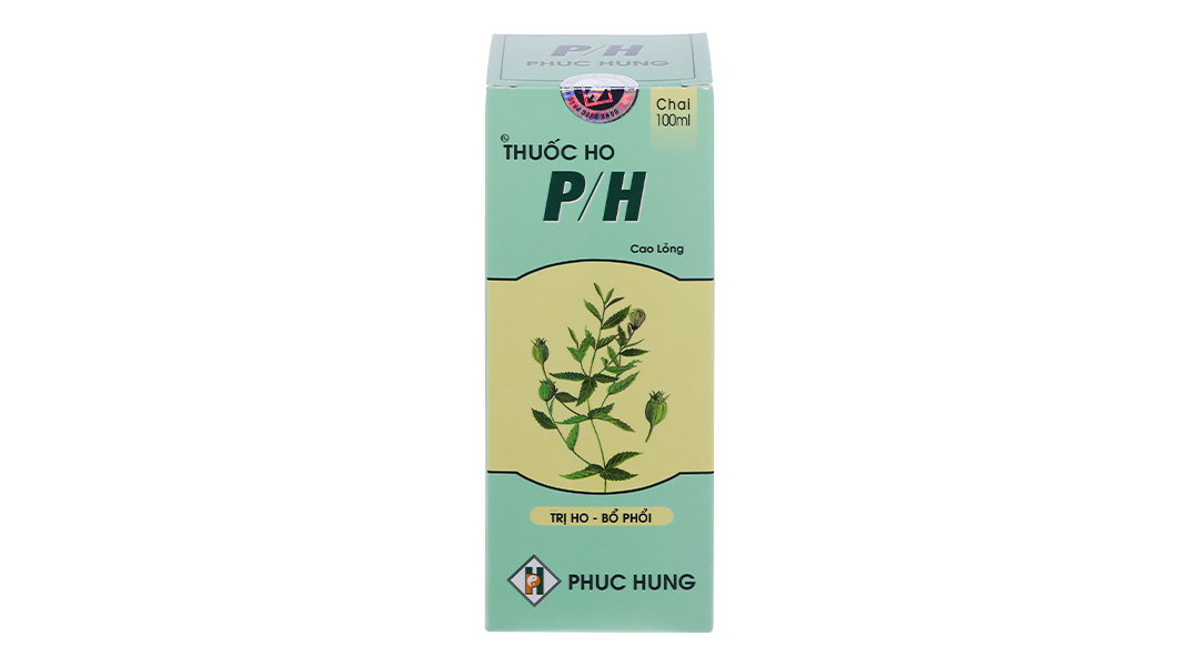 Cao lỏng Thuốc Ho P/H trị ho, bổ phế