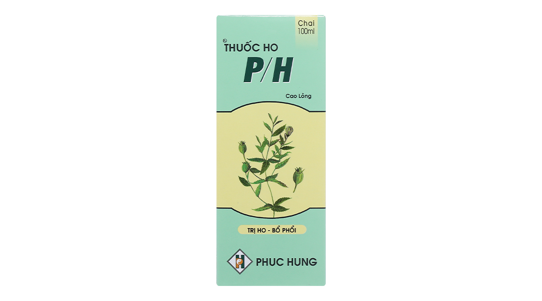 Cao lỏng Thuốc Ho P/H trị ho, bổ phế