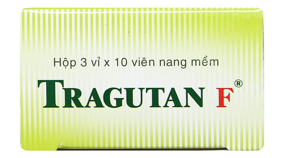 Tragutan F trị ho do dị ứng, sát khuẩn hô hấp