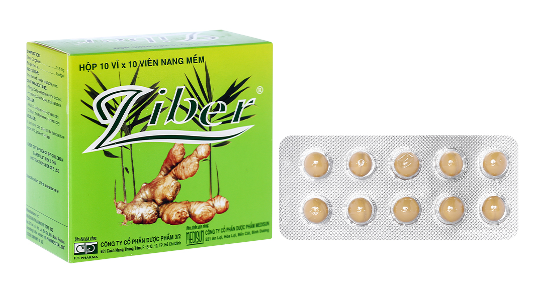 Ziber trị các chứng ho, nhức đầu, cảm mạo do lạnh