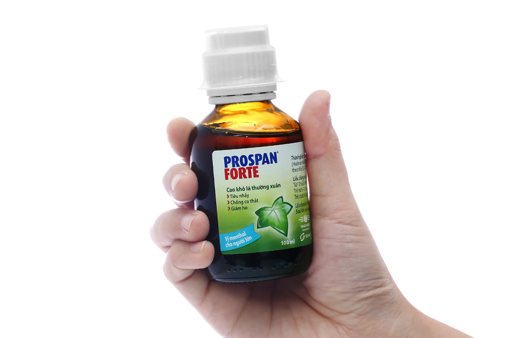 Siro Prospan Forte trị ho, viêm phế quản
