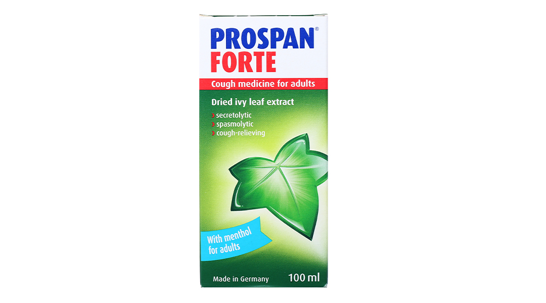 Siro Prospan Forte trị ho, viêm phế quản