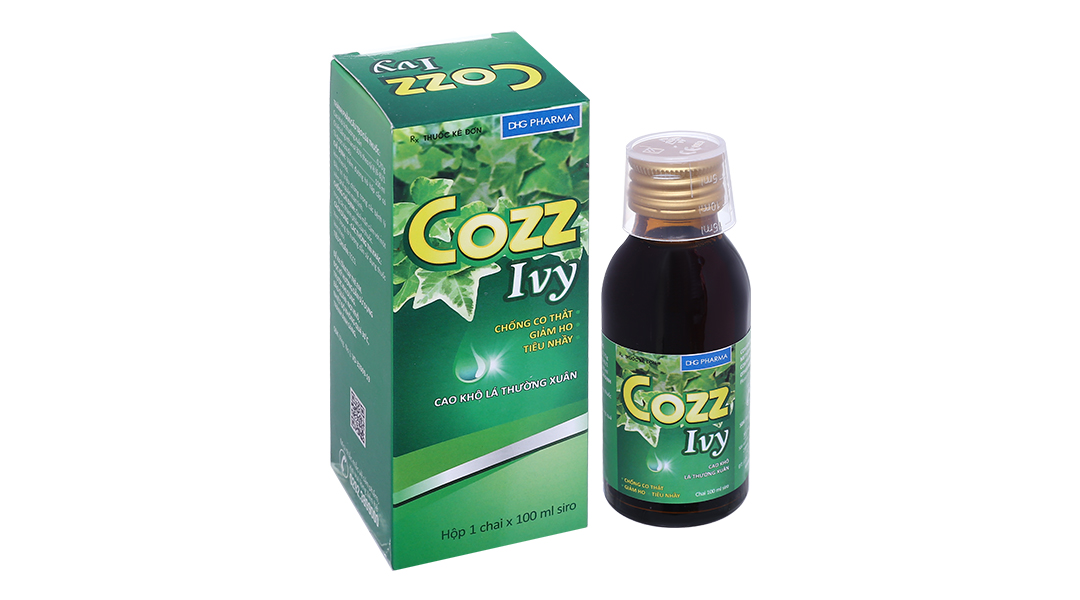 Siro Cozz Ivy trị viêm đường hô hấp