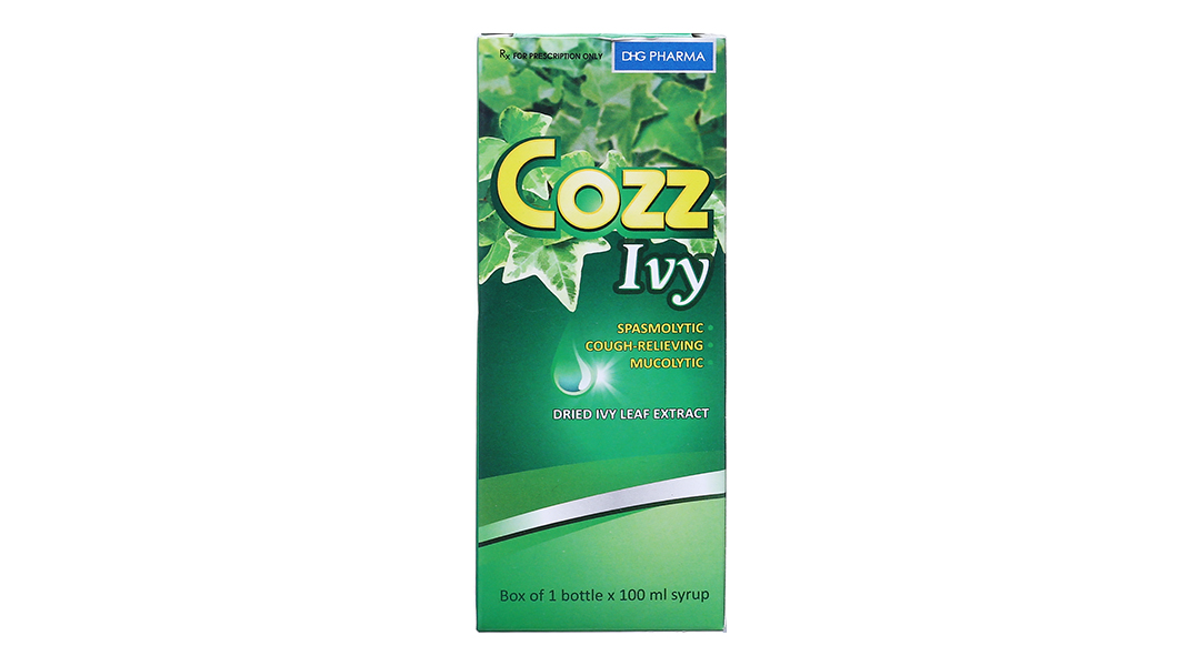 Siro Cozz Ivy trị viêm đường hô hấp