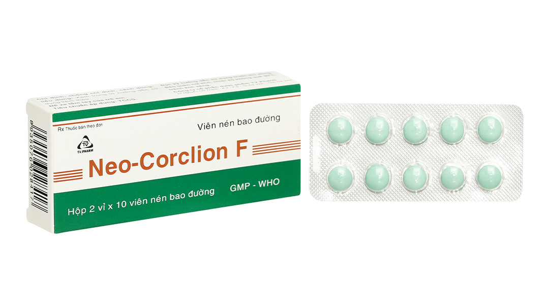 Neo-Corclion F trị ho khan, ho do kích ứng