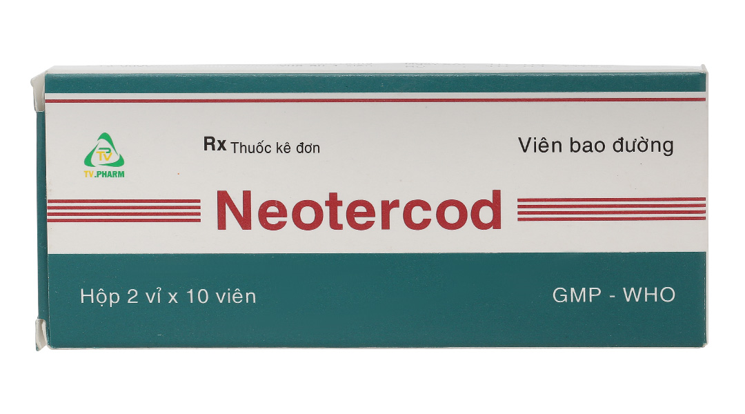Neotercod trị triệu chứng ho khan, ho do kích ứng