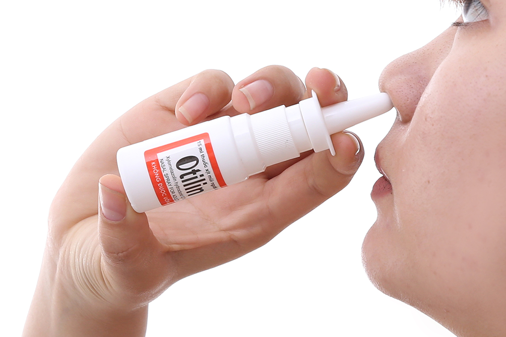 Thuốc xịt mũi Otilin 0.1% giảm nghẹt mũi, sung huyết mũi