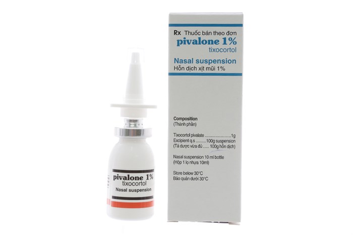 Thuốc Xịt Mũi Pivalone 1 Chai 10ml Nha Thuốc An Khang