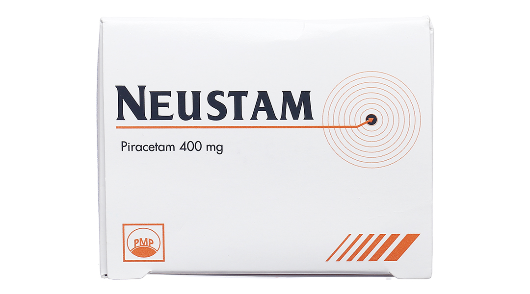 Neustam 400mg trị chóng mặt, giật rung cơ