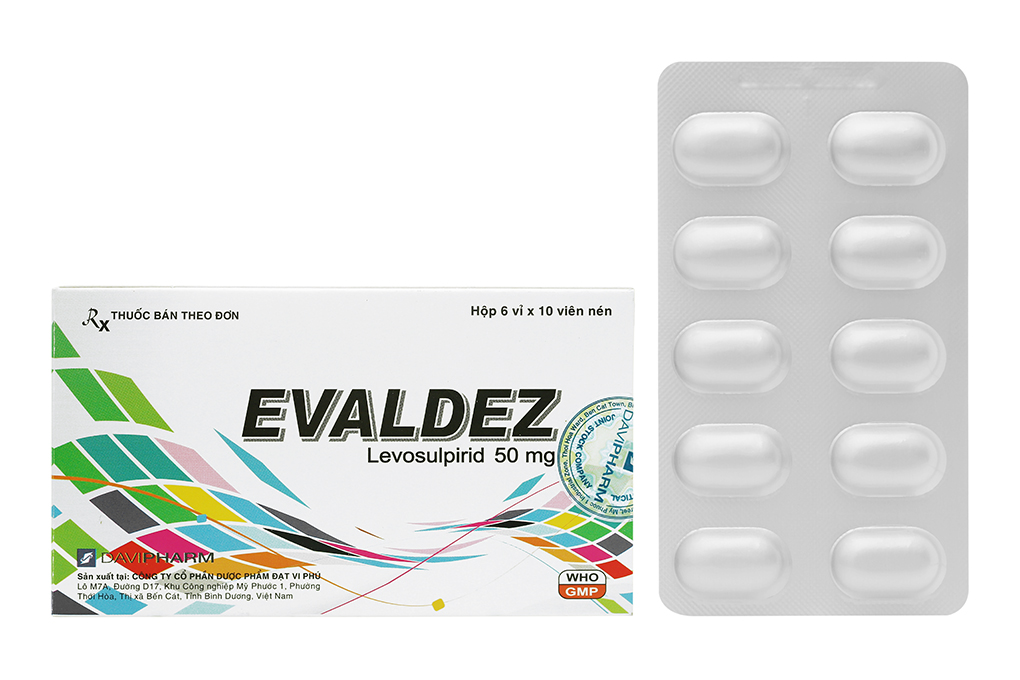 Evaldez 50mg trị tâm thần phân liệt