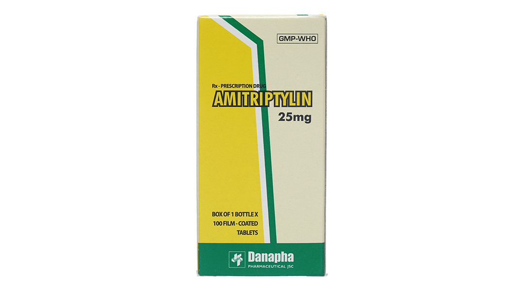 Amitriptylin Danapha 25mg điều trị trầm cảm