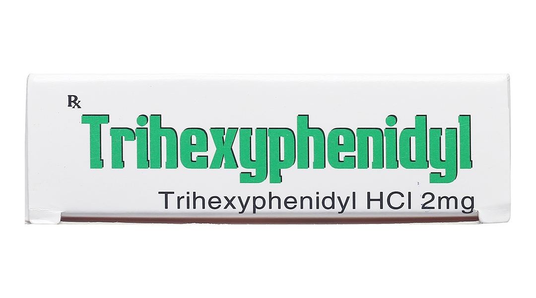 Trihexyphenidyl 2mg trị phụ trợ hội chứng Parkinson