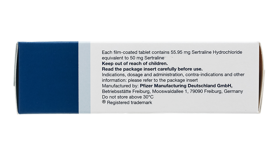 Zoloft 50mg trị trầm cảm, rối loạn lo âu