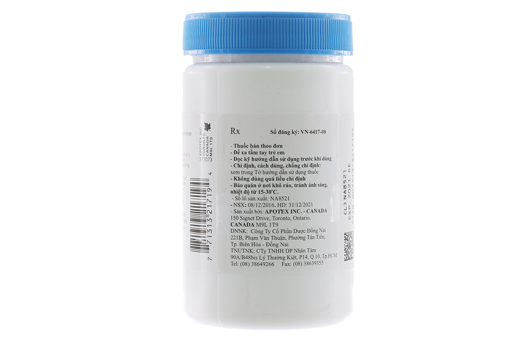 Apo-Amitriptyline 25mg trị trầm cảm