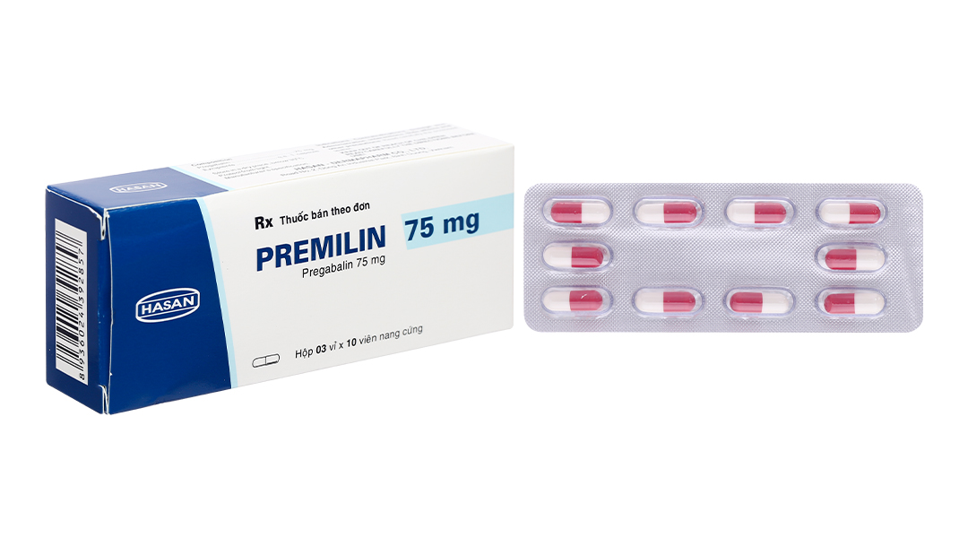 Premilin 75mg trị động kinh, đau dây thần kinh