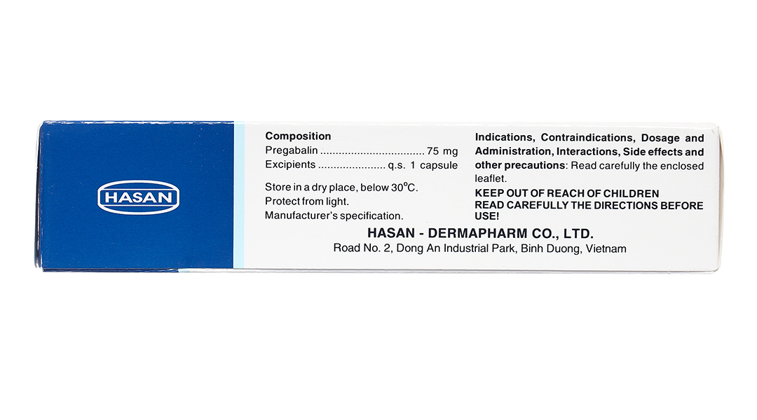 Premilin 75mg trị động kinh, đau dây thần kinh